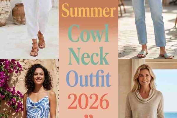 Chic Summer Cowl Neck Outfits 2026 – 26 Looks You'll Love