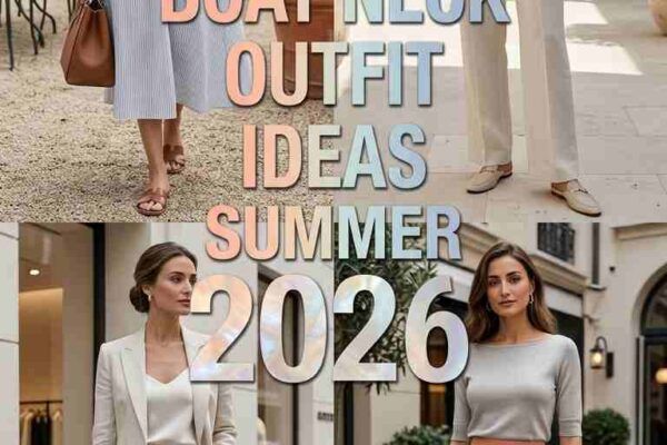 Chic Summer Boat Neck Outfits 2026 for Women – 27 Looks You'll Love