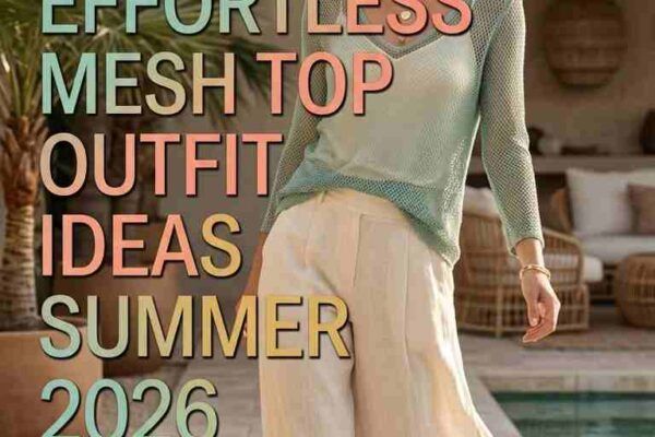 Mesh Top Outfit Ideas for Summer 2026 – 28 Must-Try Looks