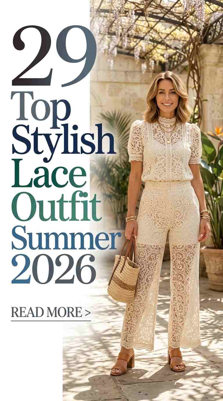 Chic Summer Lace Outfits for Women 2026 – 29 Looks You'll Love