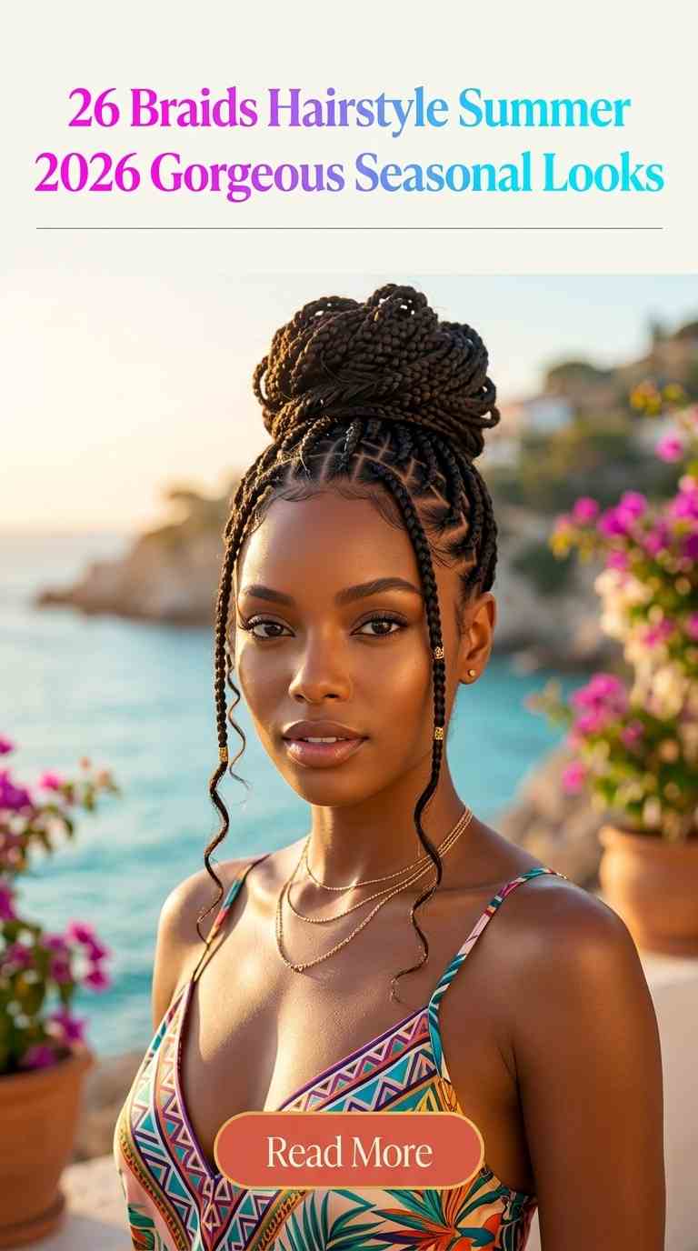 Chic Summer Braided Hairstyles for Women 2026 – 26 Gorgeous Seasonal Looks