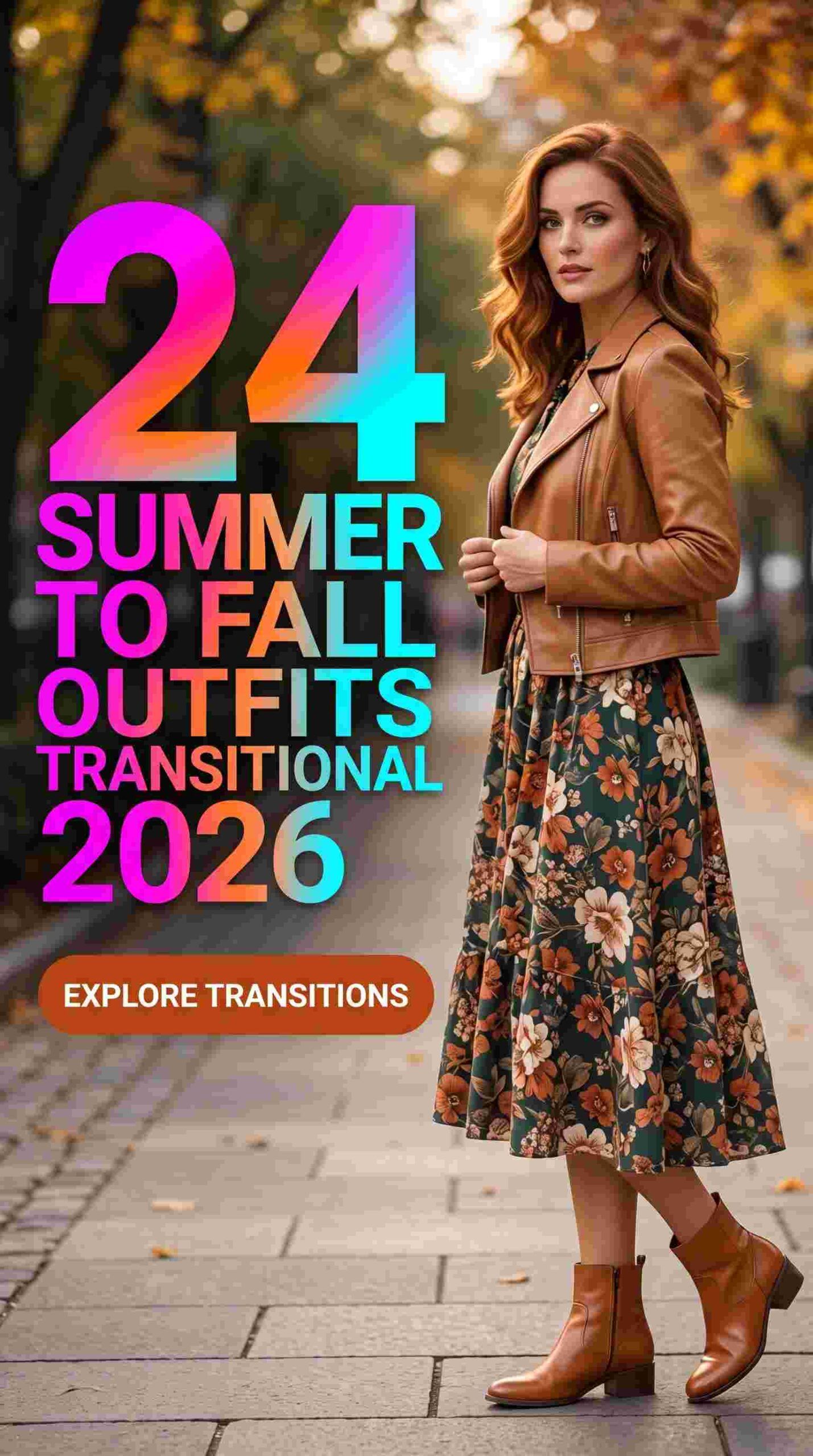 24 Summer to Fall Outfits for Women 2026 Effortlessly Chic Transitional Looks