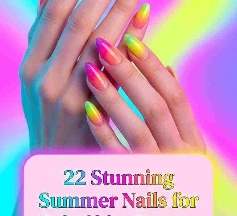 22 Stunning Summer Nails for Pale Skin Women 2026 Fresh Looks You'll Love