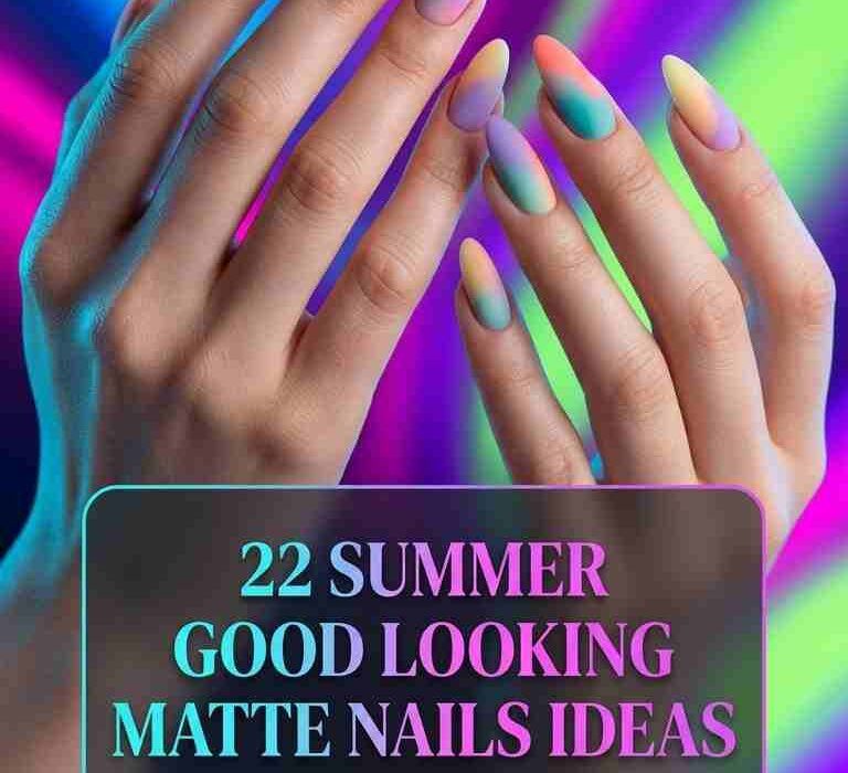 22 Summer Matte Nails for Women 2026 Fresh & Chic Manicure Ideas