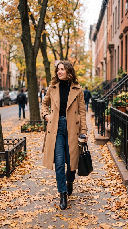 24 Classic Fall Outfits for Women 2026 Timeless, Chic & Effortlessly Wearable Looks 3 24 Classic Fall Outfits for Women 2026 Timeless, Chic & Effortlessly Wearable Looks