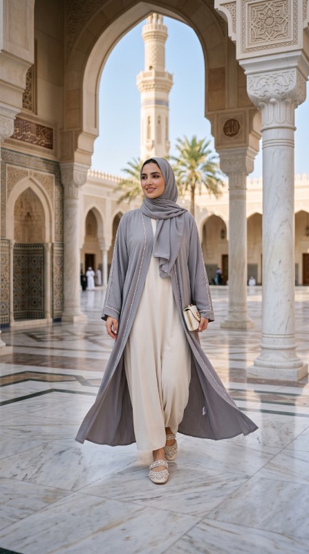 25 Gulf Summer Outfits for Women 2026 Chic & Breathable Modest Fashion Ideas