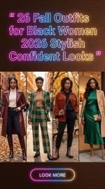 26 Fall Outfits for Black Women 2026 Fresh, Stylish & Confident Looks