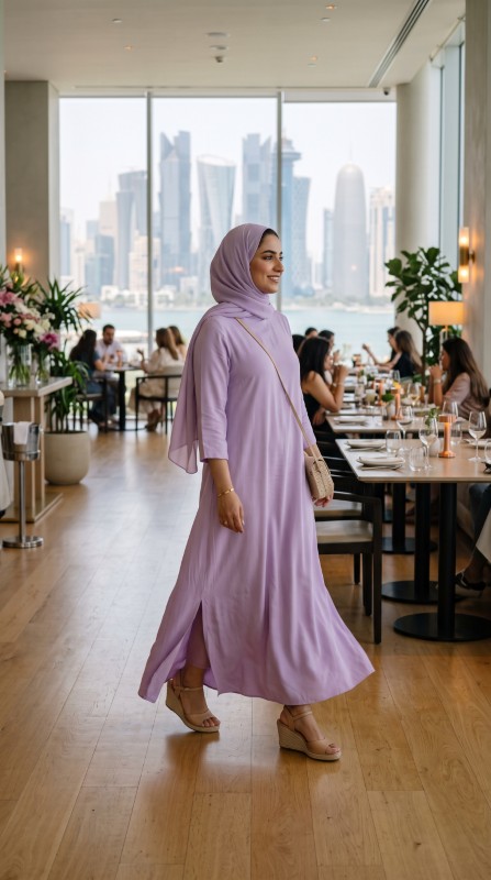 24 Qatar Summer Outfit Ideas for Women 2026 Lightweight & Elegant Looks