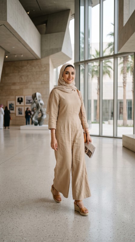 25 Gulf Summer Outfits for Women 2026 Chic & Breathable Modest Fashion Ideas