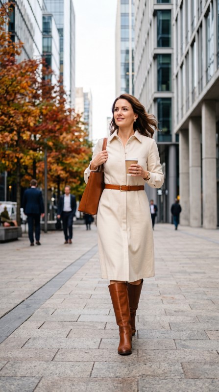 24 Fall Shirt Dress Outfits for Women 2026 Chic & Effortless Seasonal Style Ideas 19 24 Fall Shirt Dress Outfits for Women 2026 Chic & Effortless Seasonal Style Ideas