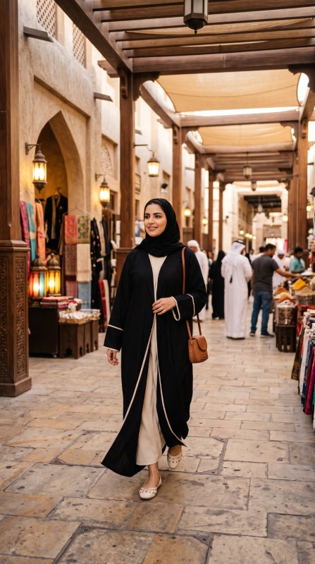 25 Gulf Summer Outfits for Women 2026 Chic & Breathable Modest Fashion Ideas