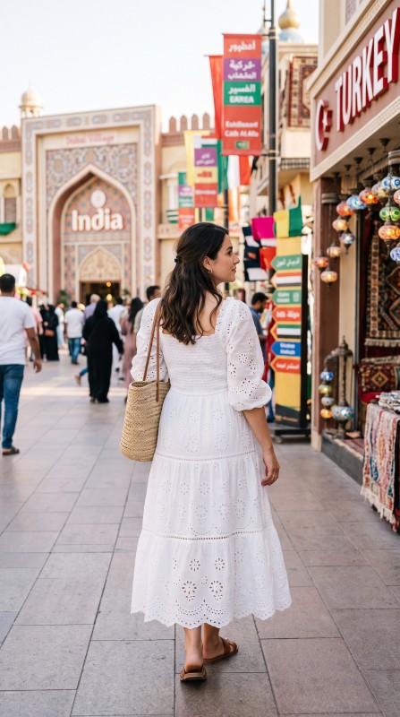 23 Dubai & UAE Summer Vacation Outfits 2026 Resort & City Style Ideas for Women 23 23 Dubai & UAE Summer Vacation Outfits 2026 Resort & City Style Ideas for Women