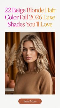 22 Beige Blonde Hair Color Ideas for Fall 2026 Luxe Shades You'll Love