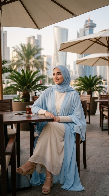 24 Qatar Summer Outfit Ideas for Women 2026 Lightweight & Elegant Looks