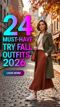 24 Must-Have Try Fall Outfits for Women 2026 Casual, Classy & Effortlessly Chic Ideas
