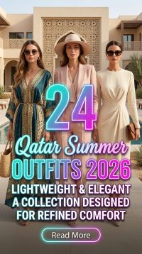 24 Qatar Summer Outfit Ideas for Women 2026 Lightweight & Elegant Looks