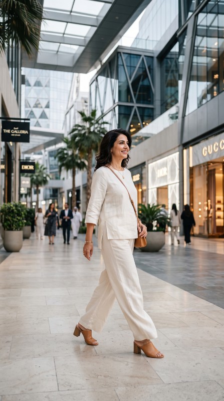 25 Abu Dhabi Summer Fashion Ideas for Women 2026 Cool, Classy & Comfortable Outfits