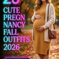 25 Cute Pregnancy Outfits for Fall 2026 Cozy, Chic & Easy to Wear
