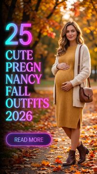 25 Cute Pregnancy Outfits for Fall 2026 Cozy, Chic & Easy to Wear
