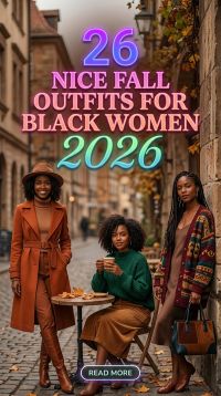 26 Nice Fall Outfits for Black Women 2026 Classy, Modern & Effortlessly Chic Looks