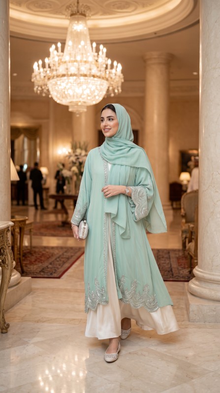 25 Gulf Summer Outfits for Women 2026 Chic & Breathable Modest Fashion Ideas