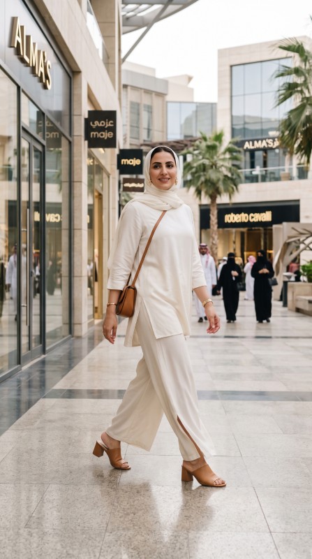 23 Saudi Arabia Summer Outfits for Women 2026 Modest & Modern Fashion Ideas 7 23 Saudi Arabia Summer Outfits for Women 2026 Modest & Modern Fashion Ideas