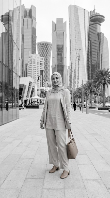 24 Qatar Summer Outfit Ideas for Women 2026 Lightweight & Elegant Looks