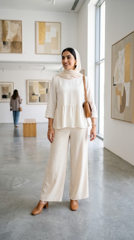 25 Gulf Summer Outfits for Women 2026 Chic & Breathable Modest Fashion Ideas
