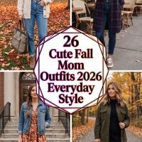 26 Cute Fall Mom Outfits 2026 Effortless Everyday Style Ideas
