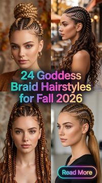 24 Goddess Braid Hairstyles for Fall 2026 Gorgeous Protective Style Ideas
