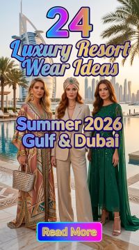 24 Luxury Resort Wear Ideas for Women 2026 Perfect Summer Outfits for Gulf & Dubai