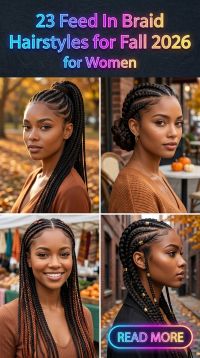 23 Feed In Braid Hairstyles for Fall 2026 Beautiful, Protective & Trendy Looks