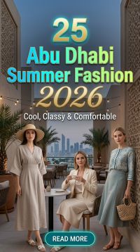 25 Abu Dhabi Summer Fashion Ideas for Women 2026 Cool, Classy & Comfortable Outfits