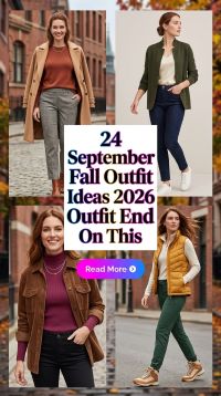 24 September Outfit Ideas for Women 2026 Effortless Early Fall Style Inspiration