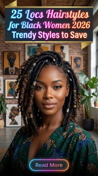 25 Locs Hairstyles for Black Women 2026 Trendy Styles to Save