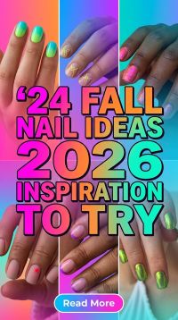 24 Fall Nail Ideas 2026 Trendy Autumn Manicure Inspiration to Try