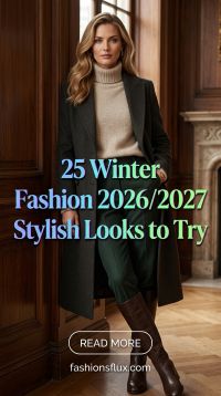 25 Winter Fashion Ideas for Women 2026 2027 Stylish Looks to Try