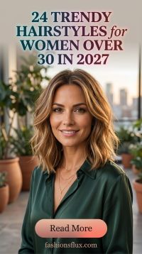 24 Trendy Hairstyles for Women Over 30 in 2027: Shape, Style & Movement