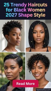 25 Trendy Haircuts for Black Women 2027: Shape, Style & Movement