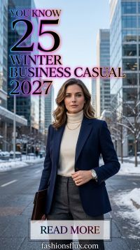 25 Trendy Winter Business Casual Outfits for Women 2027: Polished & Chic