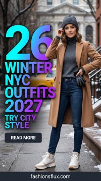 26 Winter NYC Outfits for Women 2027: Polish, Ease & City Style