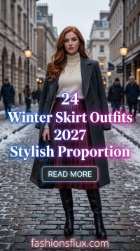 24 Winter Skirt Outfits for Women 2027: Stylish Proportion Ideas
