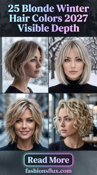 25 Blonde Winter Hair Colors for Women 2027: Visible Depth & Dimension