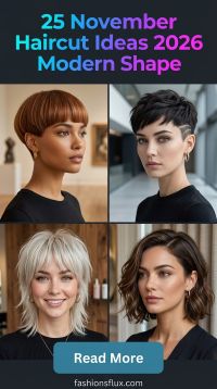 25 November Haircut Ideas 2026 With Layers, Bobs & Modern Shape