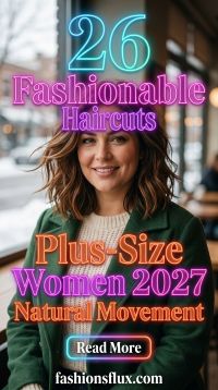 26 Fashionable Winter Haircuts for Plus-Size Women 2027: Natural Shape & Movement