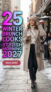 25 Chic Winter Brunch Looks for Women 2027 for a Stylish Morning