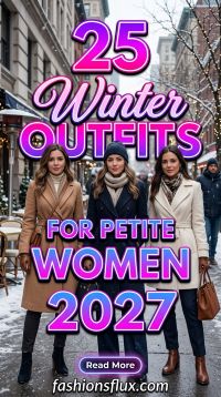 25 Winter Outfits for Petite Women 2027 for a Chic and Cozy Look