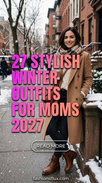 27 Stylish Winter Outfit Ideas for Moms 2027 Comfortable & Trendy