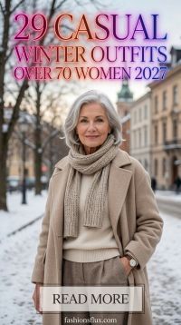 29 Casual Winter Outfits for Women Over 70 in 2027