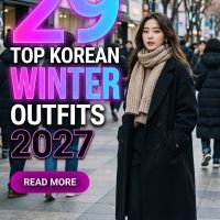 29 Korean Women Winter Outfits 2027: Cozy and Trendy Looks